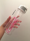 Personalised water bottle